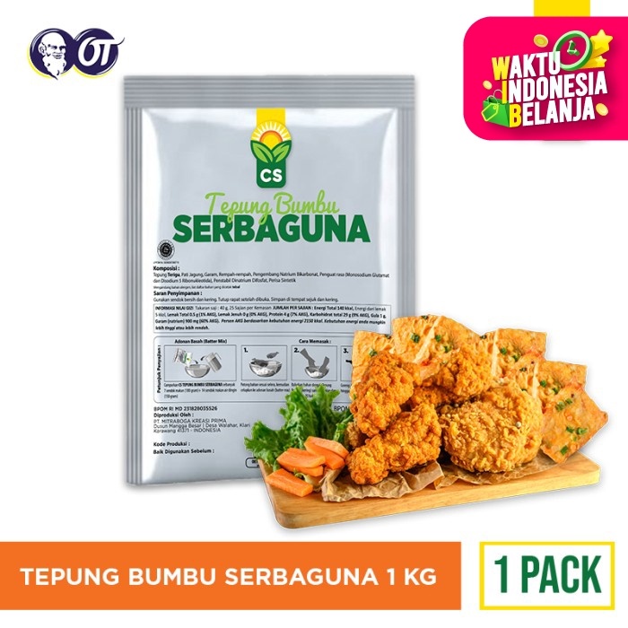 

Ds11 Cs Food Tepung Bumbu Serbaguna - 1 Kg G6B040B1