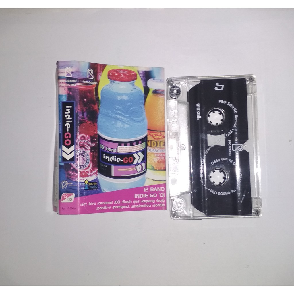 Kaset Indie-go - 12 Band