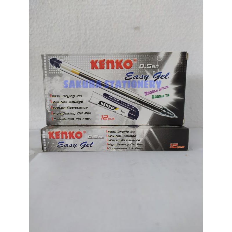 

Pulpen Kenko Easy Gel 0,5mm Pack