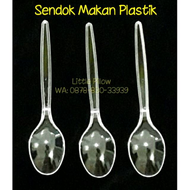 Sendok Makan Plastik Bening Harga Grosir | Shopee Indonesia