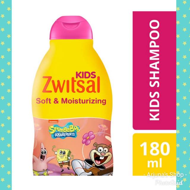 ZWITSAL Kids Shampoo Edisi Spongebob 180ml