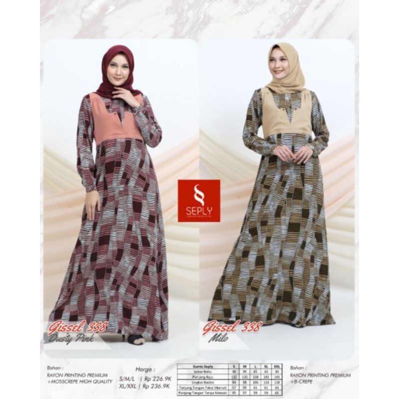 Gamis Seply Gissel 338