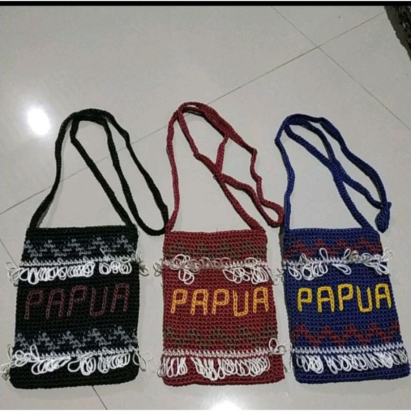 Tas Noken Papua rumbai , tas noken rumbai , tas rumbai Papua, tas rumbai , tas HP Papua, tas noken k