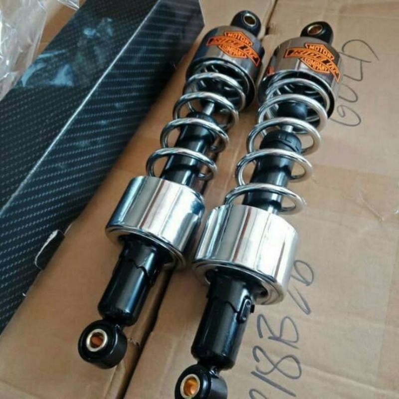 Shockbreaker Classic 340mm RIDE IT Chrome replika Harley Davidson W175 Cb Gl Rxking Supra Revo