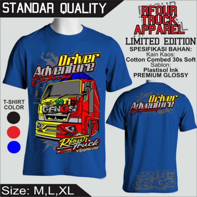 KAOS TRUK OLENG GAGAL SARJANA KAOS TRUK ORIGINAL KAOS TRUK ANTI GOSIP KAOS TRUK OLENG CCTV