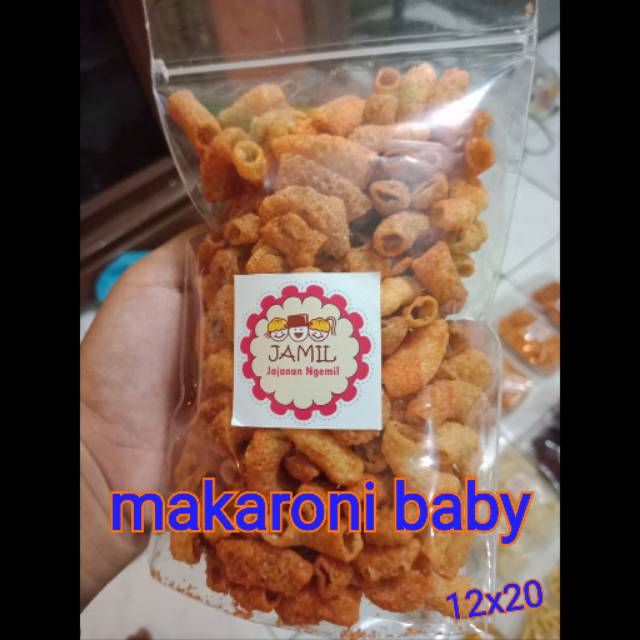 

Makaroni baby pedas gurih pouch 110gr