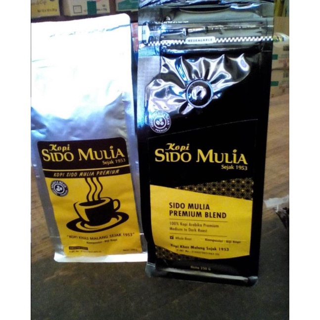 

KOPI BUBUK SIDOMULYO PREMIUM silver asli Malang