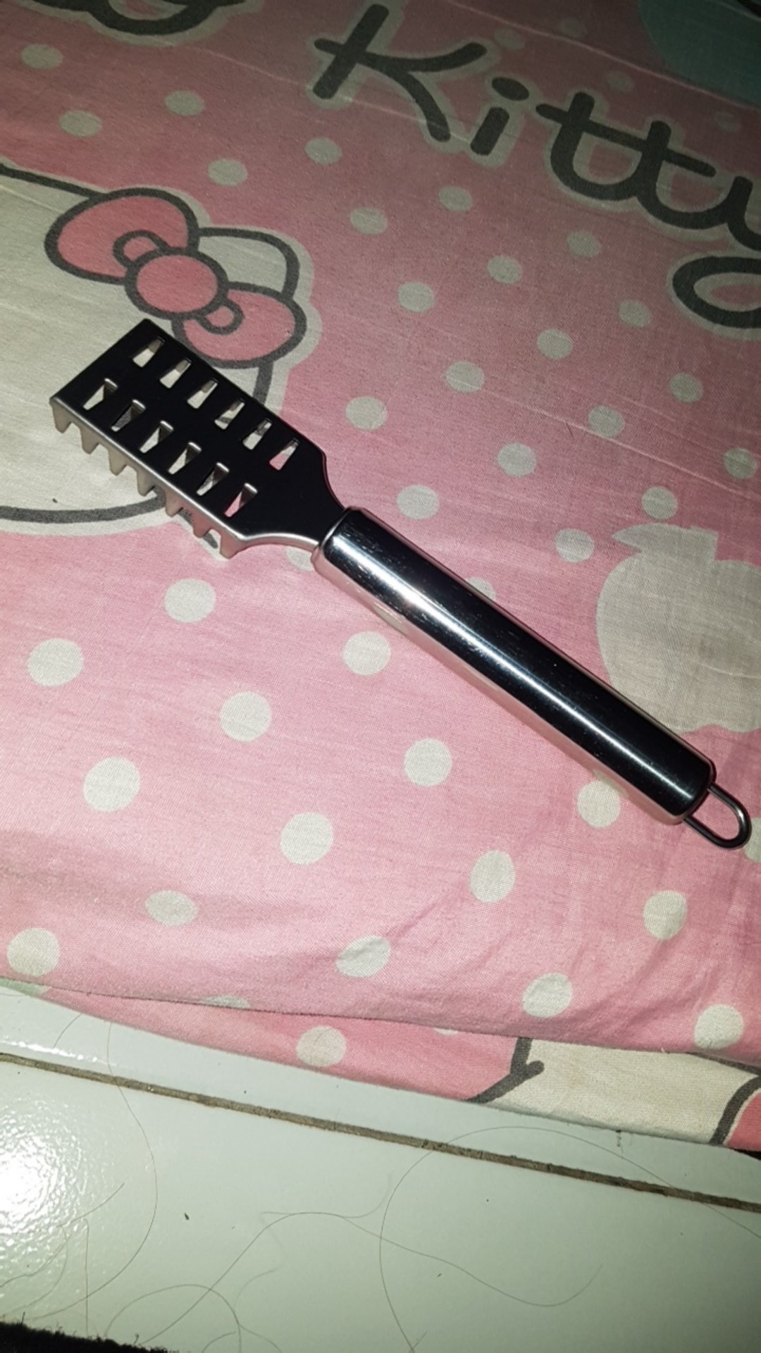 Fish Scale Skin Remover Stainless Steel Alat Pembersih Sisik Ikan Besi