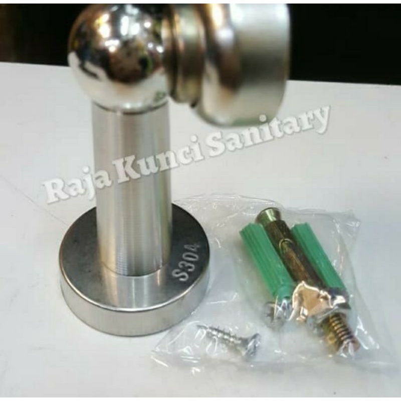 Door Stopper Magnet Stainless/Ganjalan Pintu/Penahan Pintu/Door Stop Stainless