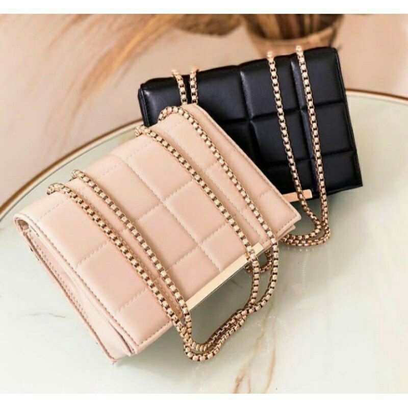 Tas Lucira Barel rantai Ulir selempang wanita