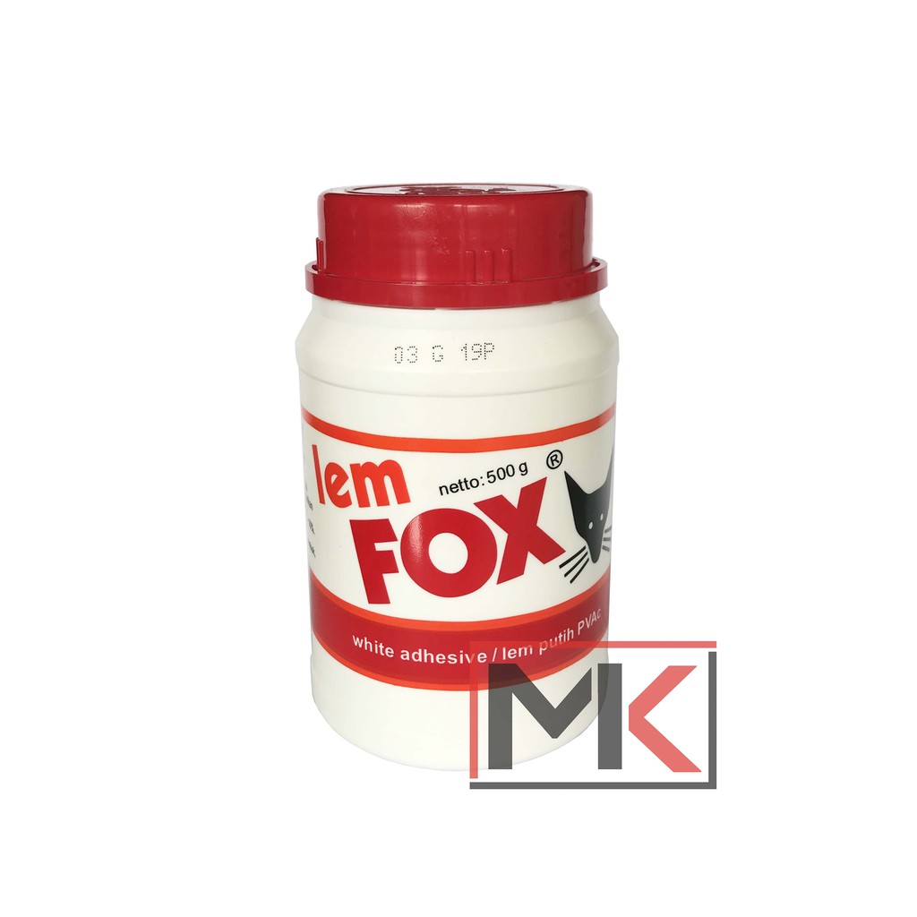 

Lem Fox Putih Botol 500 gr