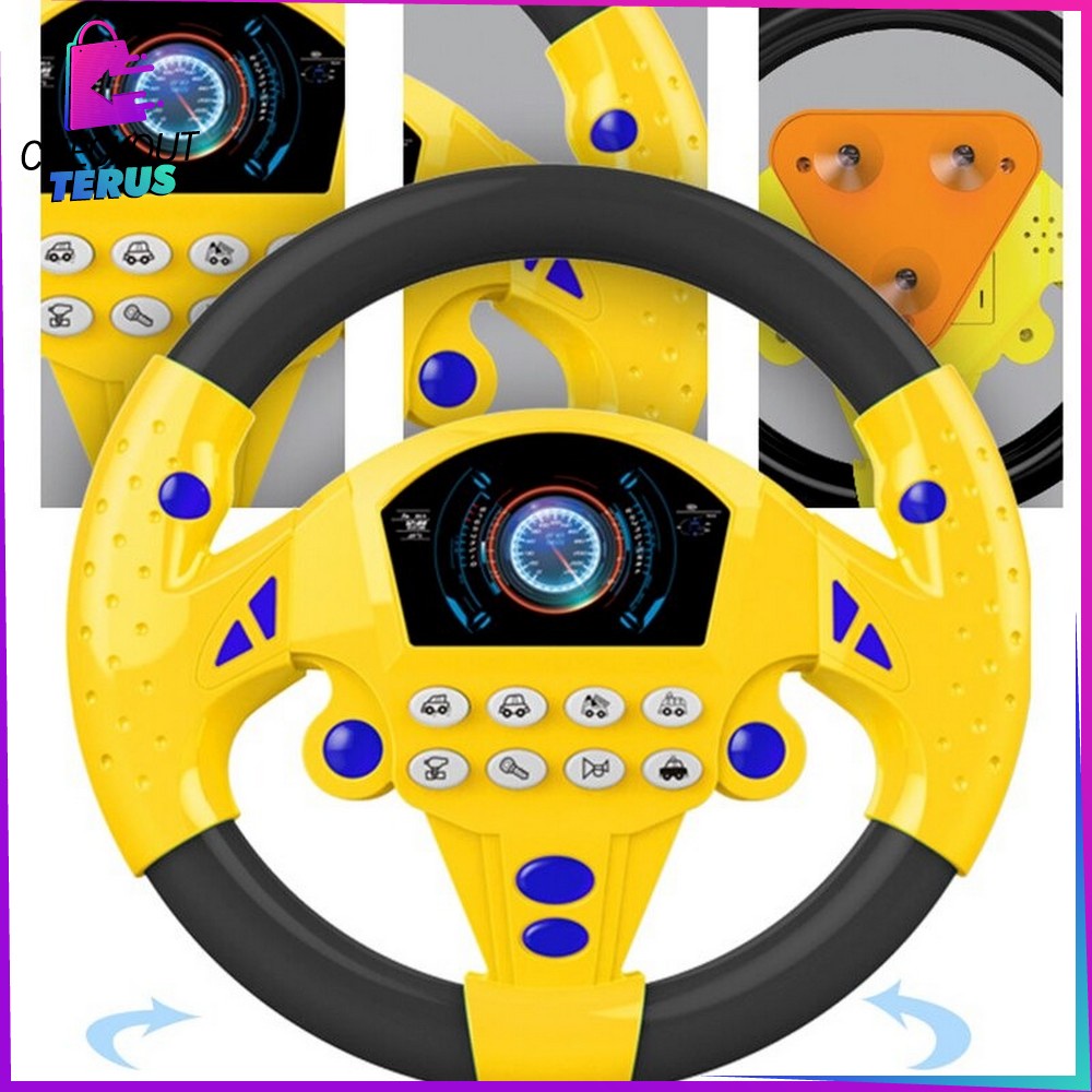 CT M256 Mainan Edukasi Anak Setir Setiran Mobil Stir Mengemudi Driver Steering Wheel Music Mainan Stir Mobil Anak