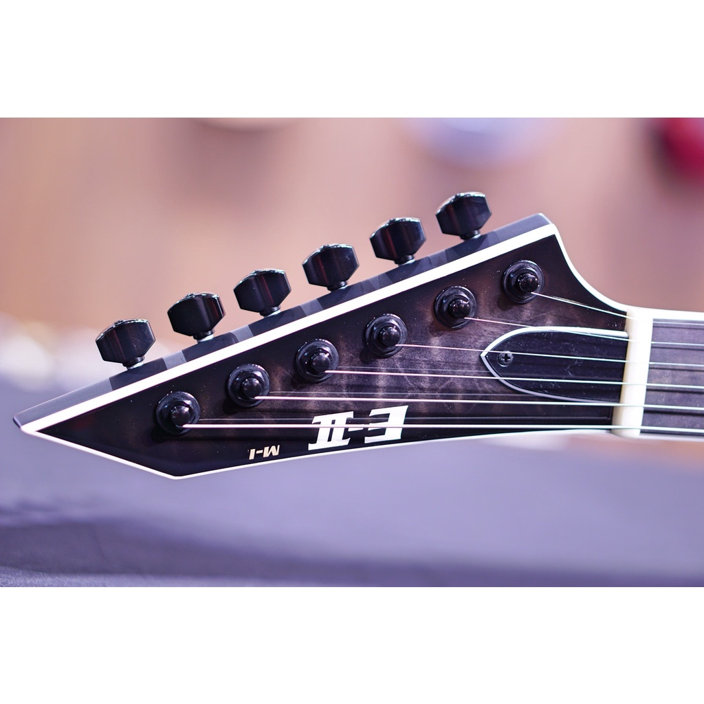 ESP E-II M-I THRU NT QM See thru black burst ES6920213