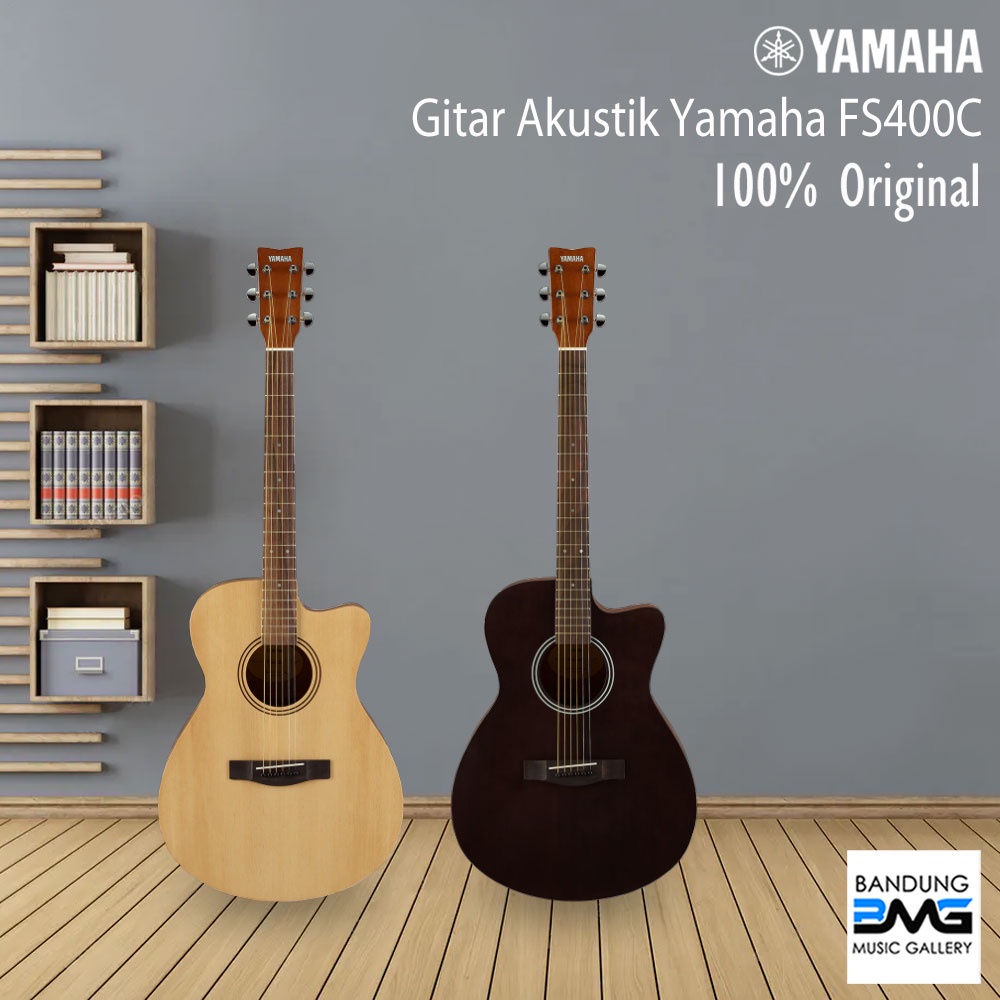 Yamaha FS400C Gitar Akustik /FS 400C/FS 400 C Acoustic Guitar Original