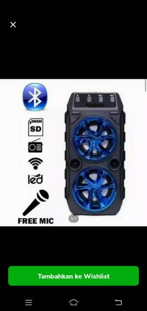 COD SPEAKER BLUETOOTH SX-2006 PLUS MIC KARAOKE X-BASS//SPEAKER SALON AKTIF X-BASS//SPEAKER KARAOKE//SALON AKTIF SX-2006