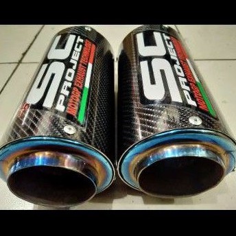 Knalpot RACING VIXION, VIXION NEW, SC PROJECT CARBON SUARA BASS