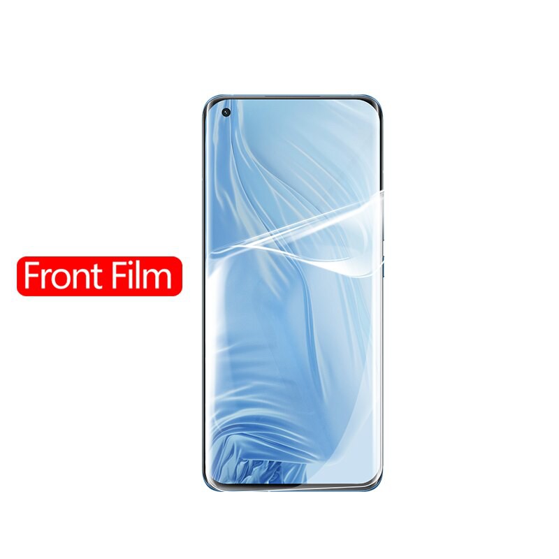 Pelindung Layar Xiaomi Mi 11 Xiaomi 11 Lite Xiaomi 11 Ultra paket 3 in 1 bahan hydrogel