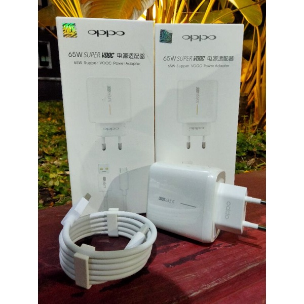 CHARGER ORIGINAL OPPO SUPER VOOC 65watt & 80watt ORIginal 100%