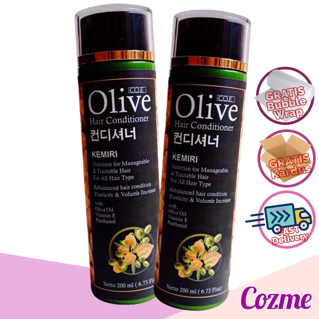 Co.e Olive Black Conditioner Kemiri by SYB 200mL