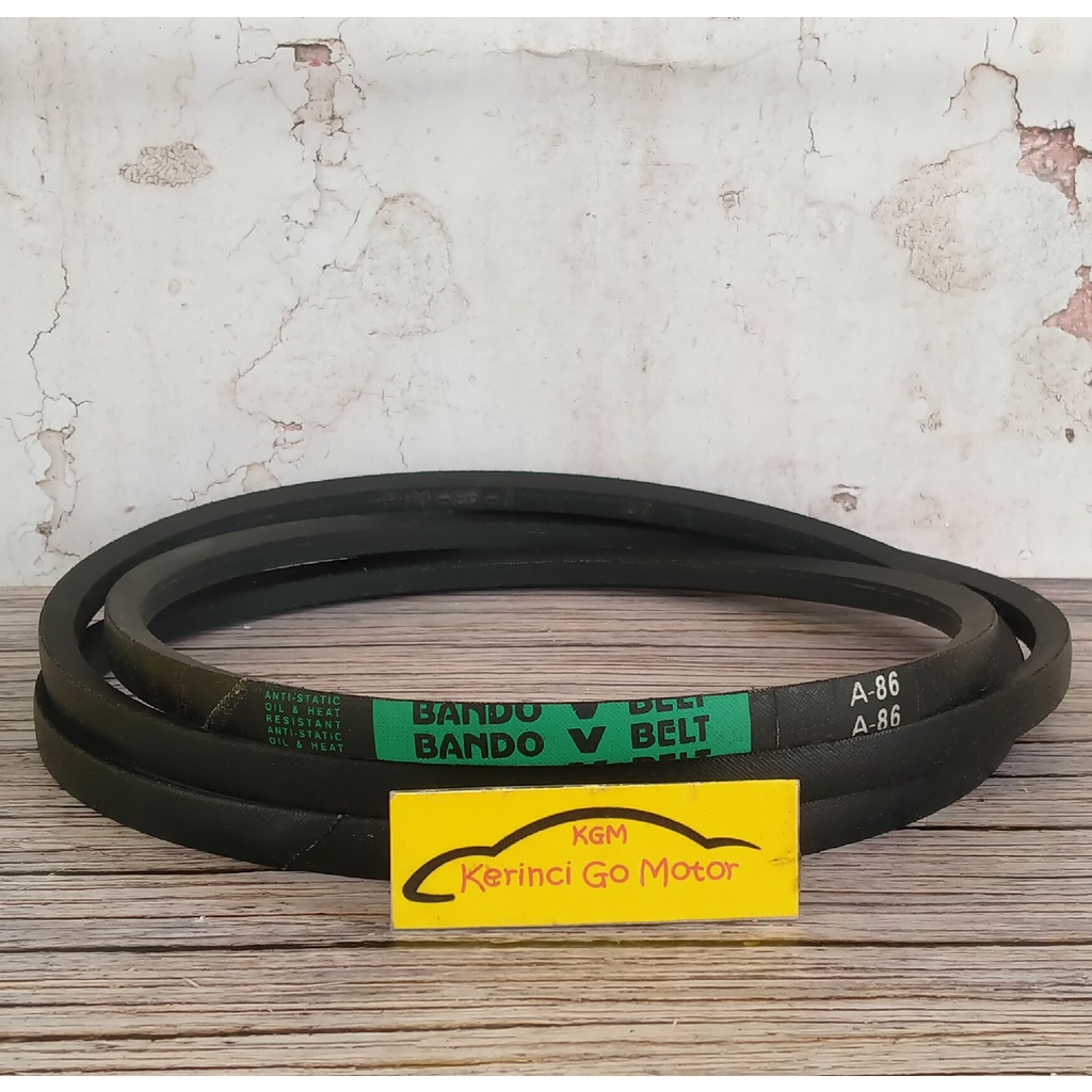 BANDO VAN BELT A-86 V BELT TALI KIPAS A86 FAN BELT VANBELT POLOS A-86