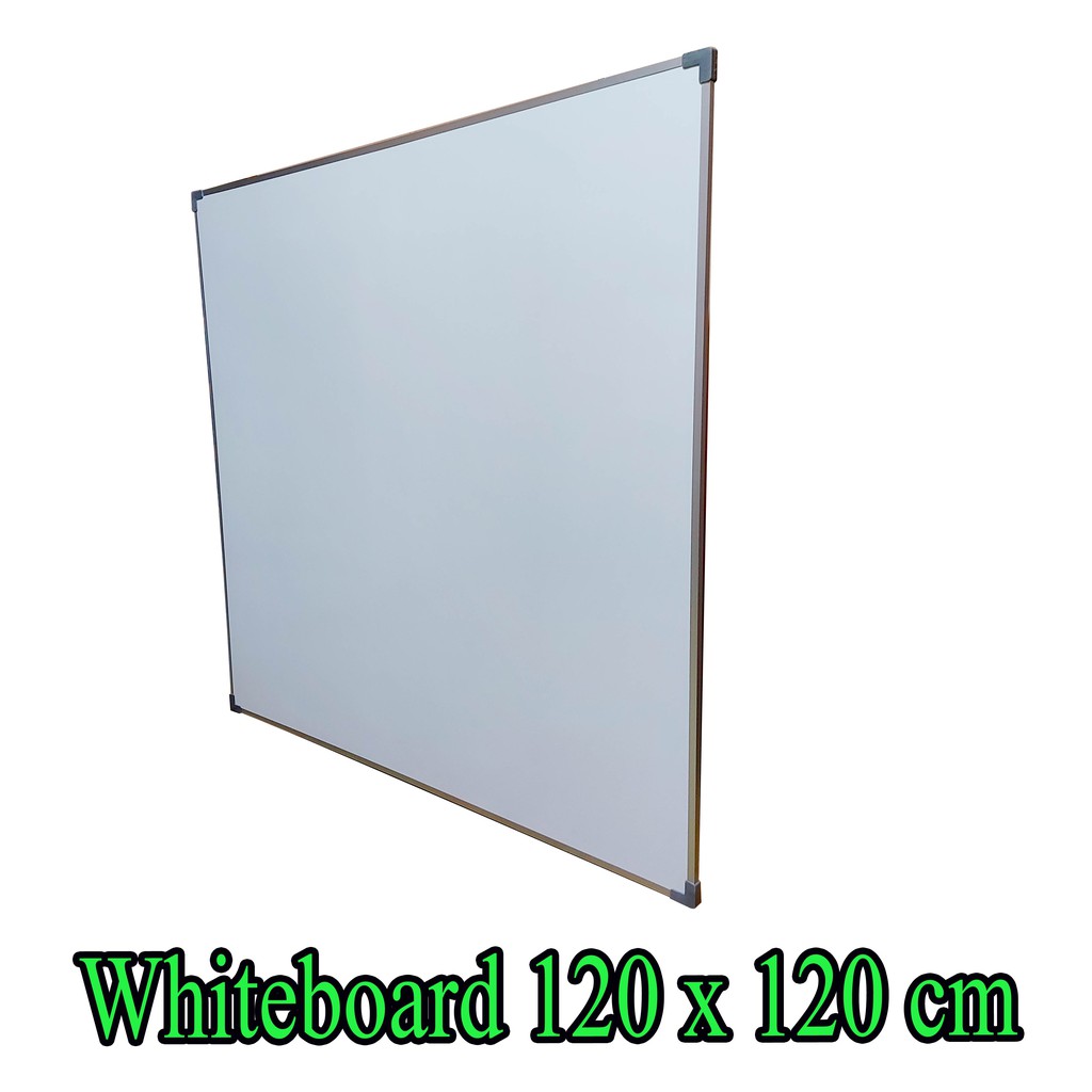 

Whiteboard Formica 120x120 cm Papan Tulis Whiteboard