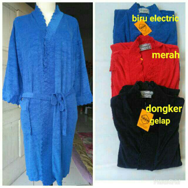 Kimono Handuk Pinggir Motif