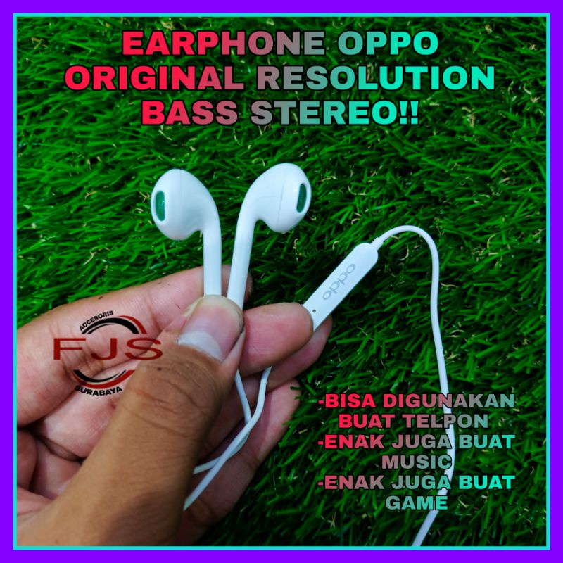 Headset Oppo Super Mega Bass Compatibel For Oppo A54 A52 A33 A5/A9 Dll