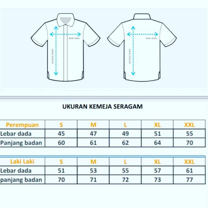 EDISI TERBARU BAJU KEMEJA SERAGAM SALES HONDA WANITA LENGAN PANJANG SIZE S M L - PUTIH, M