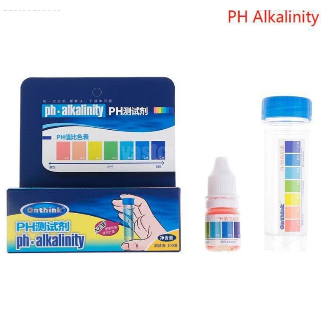 Onthink Test Kit NO2 NO3 PH Alkalinity Test Kualitas Air Laut Tawar