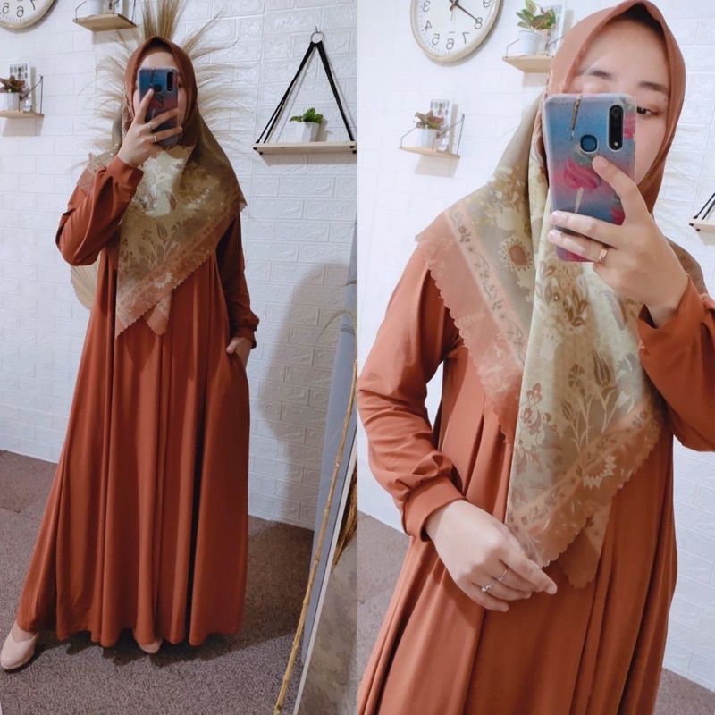 GAMIS JERSEY POLOS PREMIUM /GAMIS RFILLY ABAYA