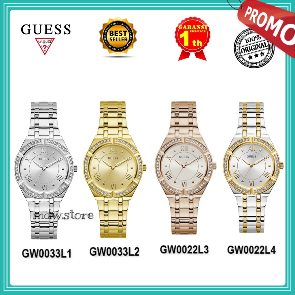 Guess Original Type GW0033L1 GW0033L2 GW0033L3 GW0033L4 Jam Tangan Wanita