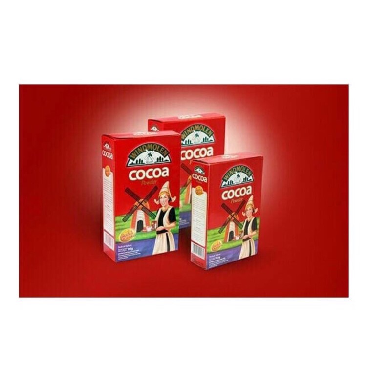 Windmolen Cocoa Powder 90gr Coklat Bubuk Premium