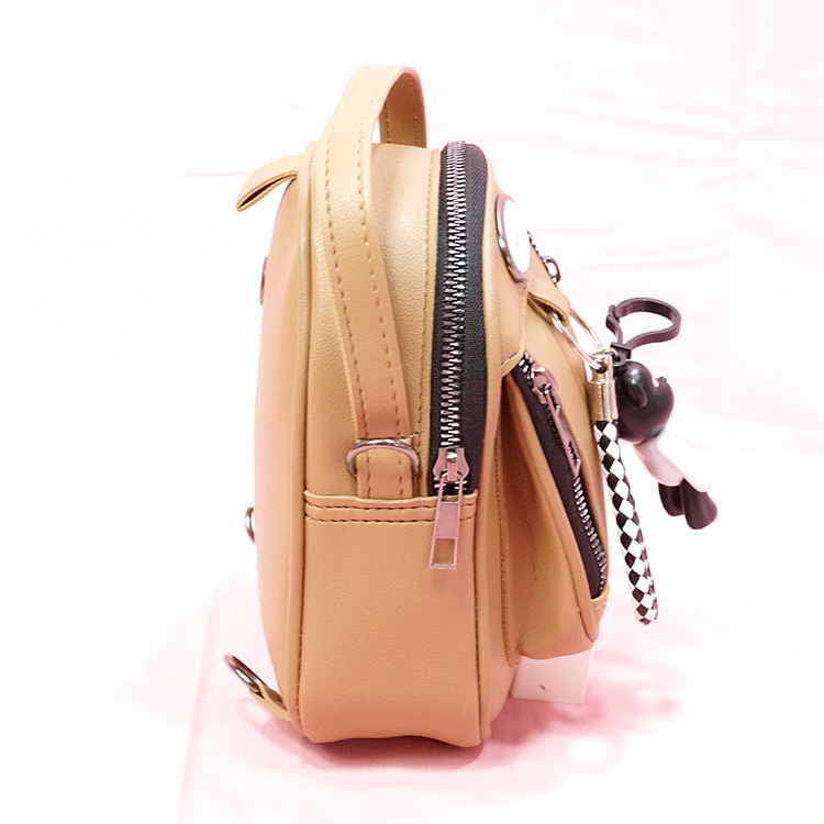 Luna Aura Tas Ransel Mini Wanita Minixo 3in1 Free Gantungan Mini Tas Jinjing Wanita Terbaru Tas Slempang Bahu wanita Tas wanita ootd Termurah
