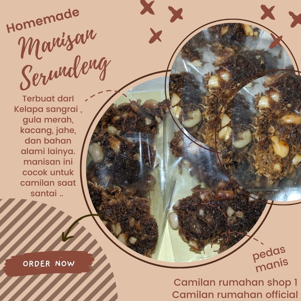 

Manisan - Manisan Serundeng – Manis Jahe – kacang – gula merah – enak – camilan – serundeng kelapa – homemade