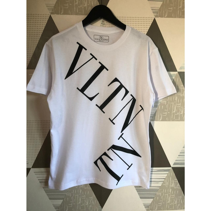 TSHIRT VLTN VALENTINO WHITE PREMIUM KAOS PRIA VLTN KAOS WANITA MURAH
