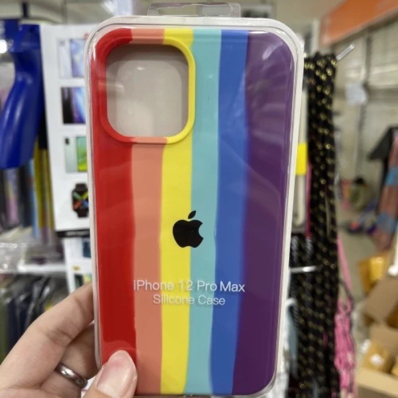CASE ORI IPHONE MOTIF RAINBOW IPHONE 12 MINI/12/12 PRO/12 PROMAX