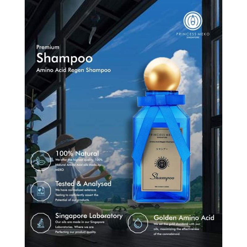 Princess Meko Singapore Amino Acid Regen Shampo