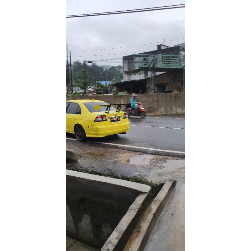 Spoiler gt wing racing cwest universal sedan