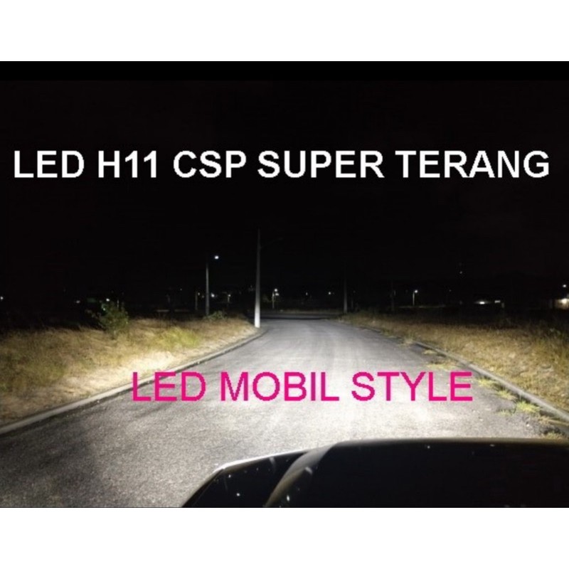 Lampu Mobil LED H11 Canbus 55W