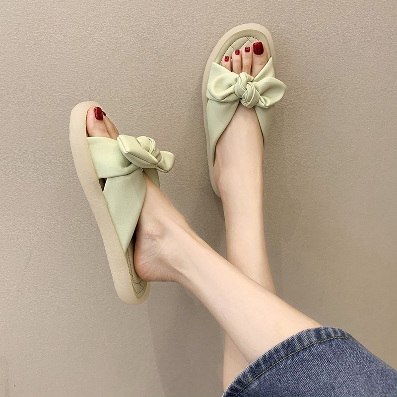 TBIG [COD] Sandal Slip On PITA Wanita Sepatu Korea Style Sekolah Kuliah