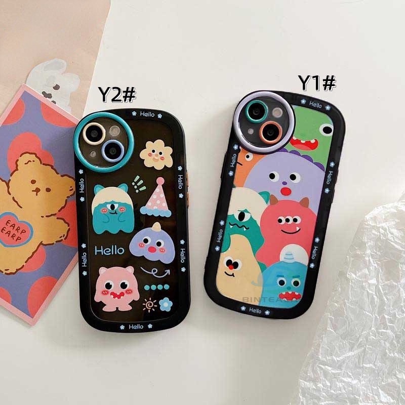 Casing TPU Samsung A14 M14 A04 A04S A13 A02S A03 A03S A23 A30S A11 A12 A51 A30 A50 A52 A20S A10S M11 M12 J7 PRIME J7 PRO J4 PLUS Motif Monster Club