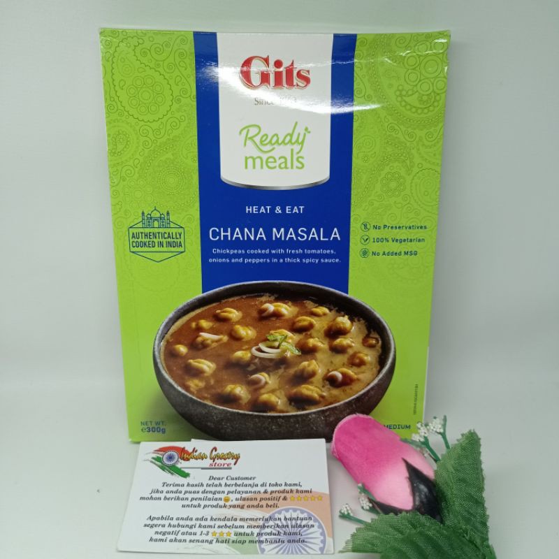 

GITS READY MEALS CHANA MASALA 300 GM