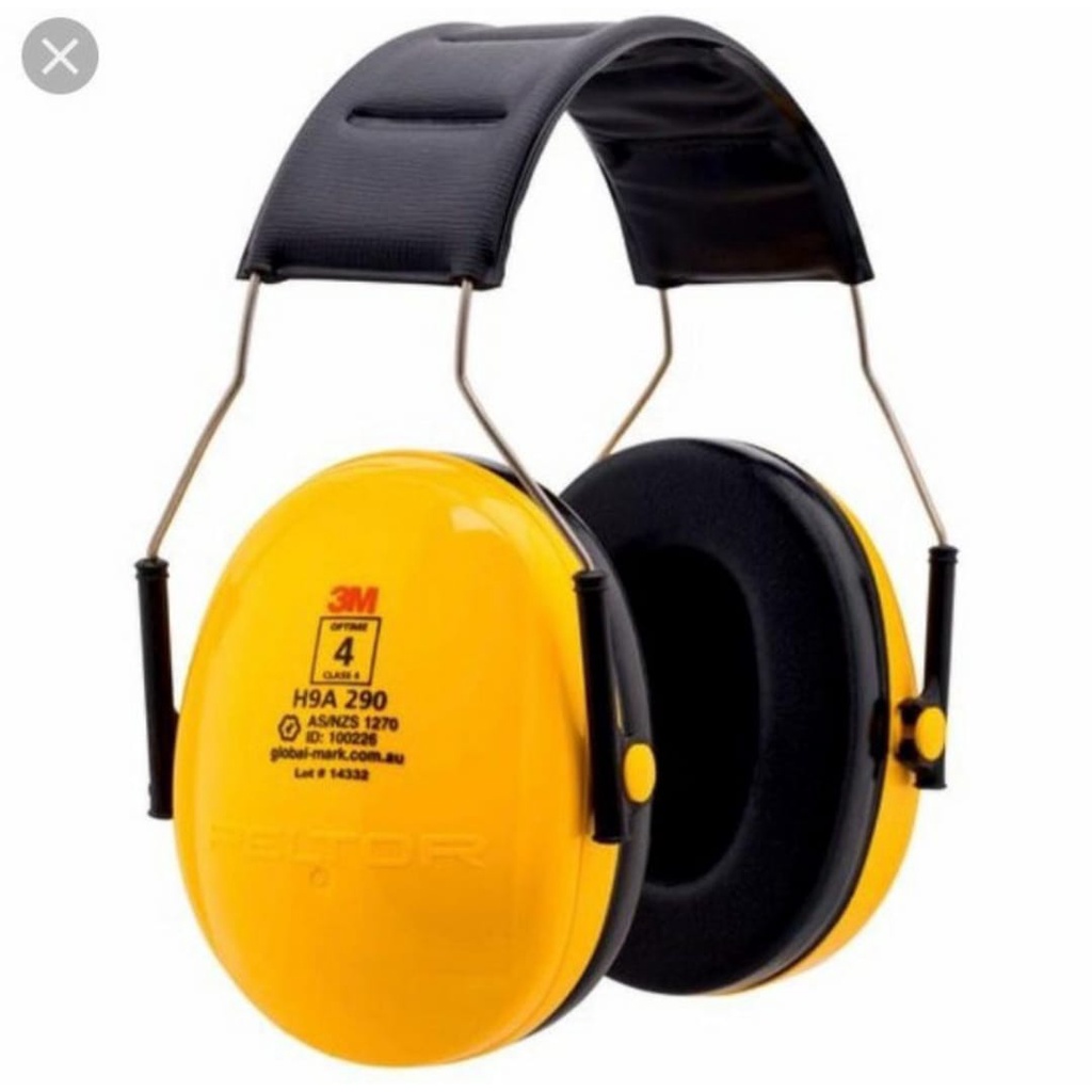 3M H9A Peltor Optime 98 Earmuff, Over The Head Original