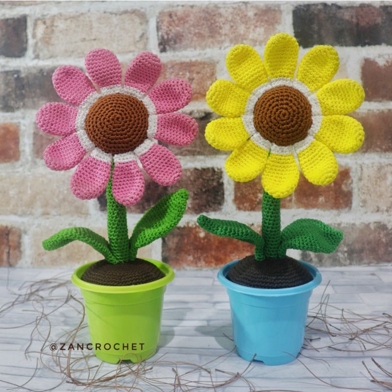 Bunga Rajutan, Rajutan Bunga Matahari