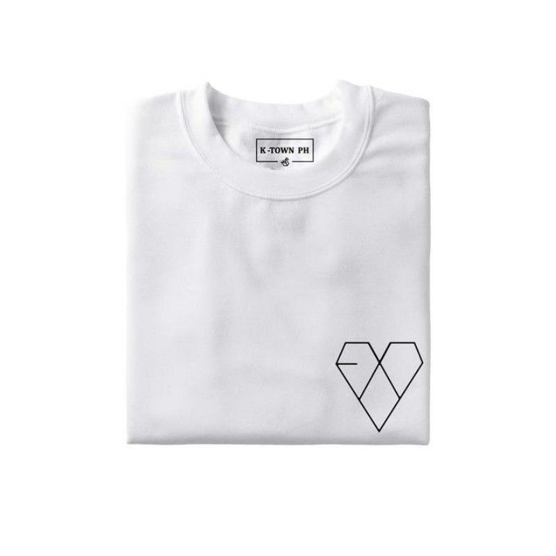 Murah!!! Kaos Kpop Korea EXO Love Logo