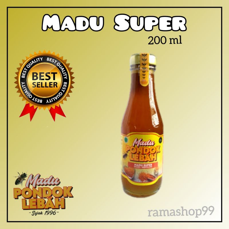 

Madu Super 200 ml Madu Pondok Lebah