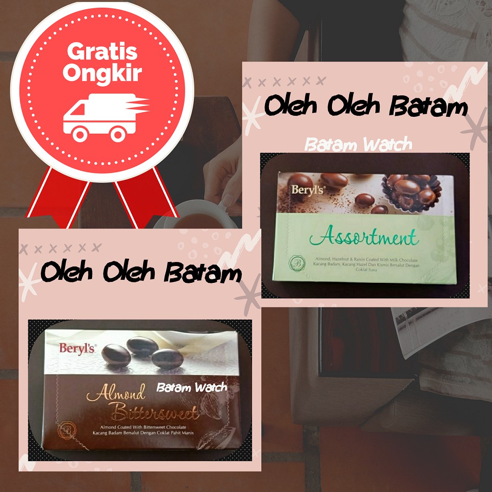 

Oleh Oleh Batam Coklat Beryl's 70 Gram