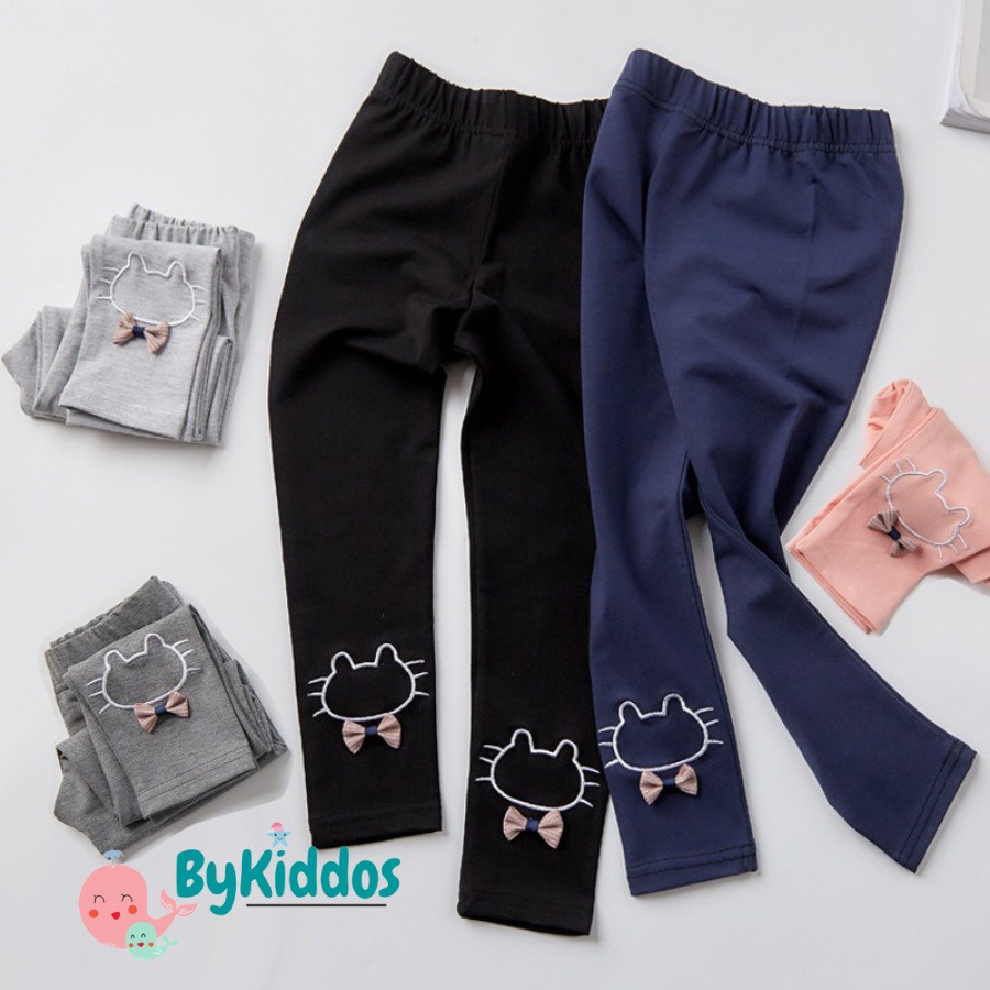 ByKiddos - Cat Pants Legging Anak Perempuan Import Spandex / legging Import Anak Premium