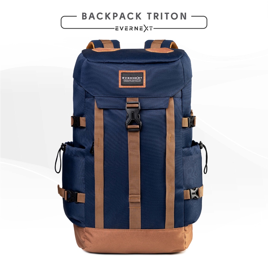 Tas Punggung Pria TRITON Tas Gunung Premium Muat Laptop 15&quot;  Besar