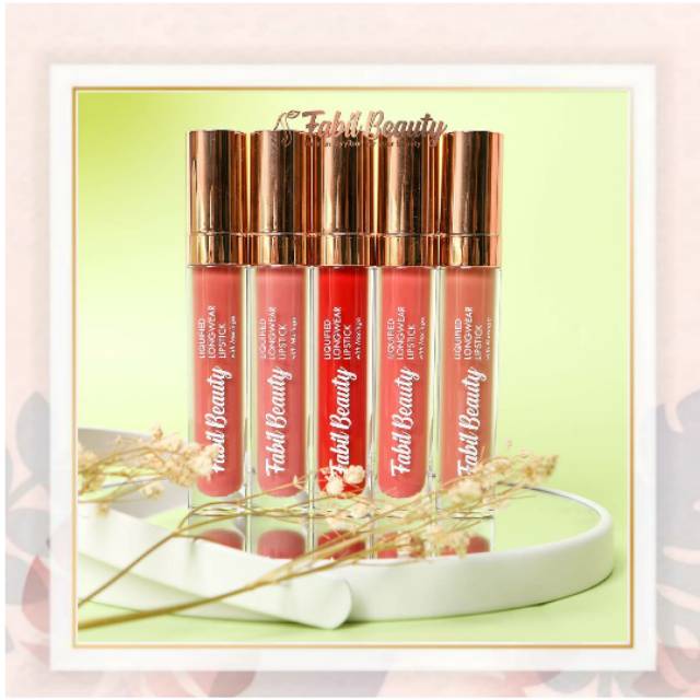 Fabil Beauty Liquified Longwear Lipstik